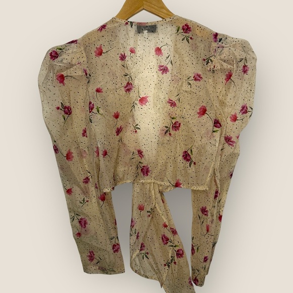 L’Academie REVOLVE | The Lottie Crop Top in Multi Floral | Size S - Picture 15 of 16